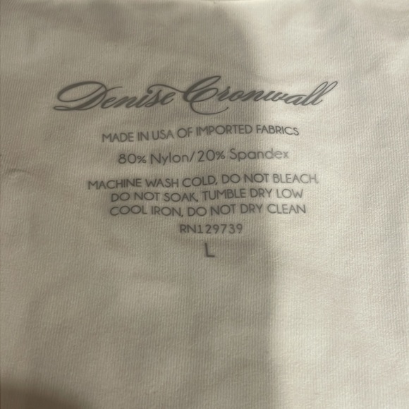 NWT Denise Cronwall Racerback Women's Tennis Tank L - Picture 2 of 4
